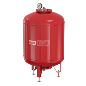 Naczynie wzbiorcze stojące FLAMCO MEIBES Flexcon M, pojemność 800 l 6-, 10 bar / 120'C fi1 1/4'', kolor czerwony, do instalacji
