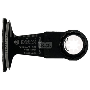 Brzeszczot BIM do cięcia wgłębnego StarlockPlus PAII 65 APB, Wood and Metal 65 x 50 mm