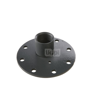 Pokrywa flanszy Ø 180 mm z mufą 6/4" - stalowa