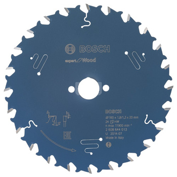 Tarcza pilarska Expert for Wood KSB EXPERT FOR WOOD 160X20X1,8 24T