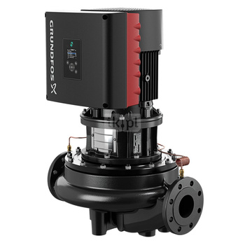 Pompa obiegowa GRUNDFOS TPE 65-210/2 typu in-line z silnikiem znormalizowanym 50/60 Hz, moc silnika 3kW 5.63 A PN 16 2910 obr/min