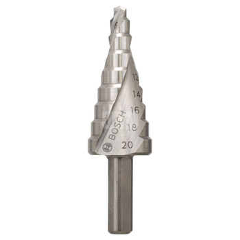 Wiertła stopniowe ze stali HSS 4-20  mm