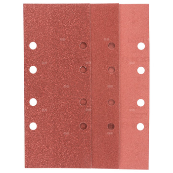 ZESTAW PAPIERÓW ŚCIERNYCH 93X230 25SZT.