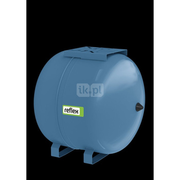Naczynie wzbiorcze REFLEX HW 50, pojemność 50 l, 10 bar / 70'C, kolor niebieski, do instalacji C.W.U.