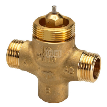 Zawór regulacyjny dwudrożny DANFOSS VZL2, DN 15 (GZ metryczny x GZ metryczny), PN 16, Kvs: 1 m3/h