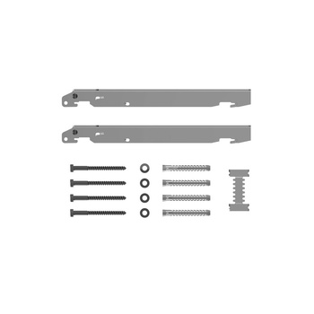 Zestaw uchwytów szybkiego montażu dla typu 11-33Wysokość montażowa 750 mm, WA 30 mm, lakierowany na biało