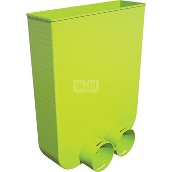 Skrzynka rozprężna podłogowa/ścienna do kanałów okrągłych RRU 75-2