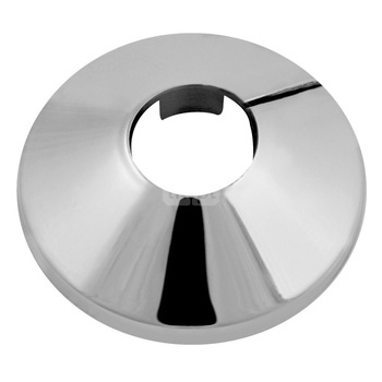 Rozeta pojedyńcza FERRO do rury 18 mm, kolor: chrom