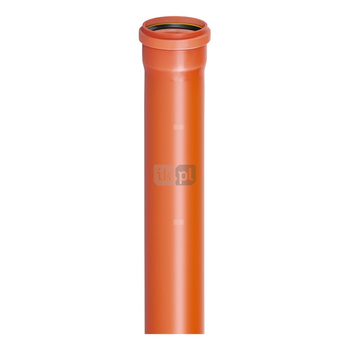 Rury z kielichem PP SN8 LITE z uszczelką DIN-LOCK KGEP 160x5,5/3000