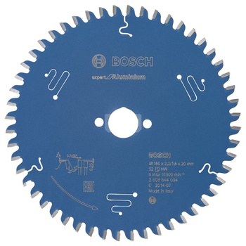 Tarcza pilarska Expert for Aluminium KSB EXPERT FOR ALUMINUM 160X20X2,2 52T