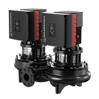 Pompa obiegowa GRUNDFOS TPED 65-210/2 typu in-line z silnikiem znormalizowanym 50/60 Hz, moc silnika 3kW 5.63 A PN 16 2910 obr/min