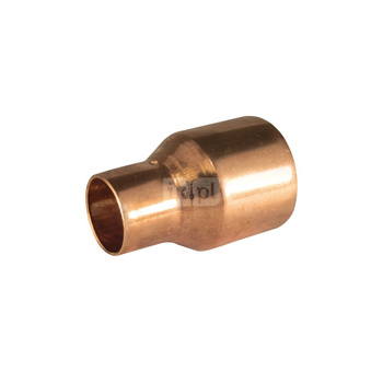 Nypel UNIPAK redukcja, miedź, 22 mm x 18mm (lut wewnętrzny x lut zewnętrzny)