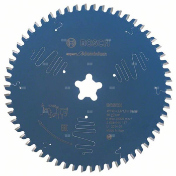 Tarcza pilarska KSB EXPERT FOR ALUMINUM 190X2,6 58T