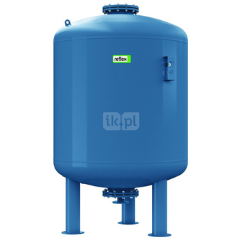 Naczynie wzbiorcze REFLEX DE 5000, pojemność 5000 l, 10 bar / 70'C, kolor niebieski, do instalacji C.W.U.