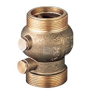 Zawór zwrotny antyskażeniowy gwintowany zew., zamknięcie grzybkowe wspomagane sprężyną, Pnom 1,6 MPa, 3/4"