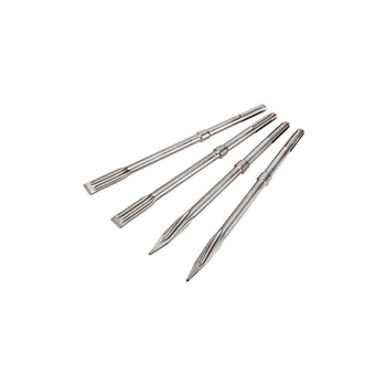 4 PCS MAX CHISEL SET 400 MM, 400 X 25 MM