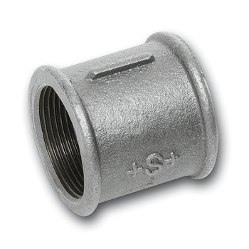 Mufa SANHA 270#, żeliwo (ocynk galwaniczny/elektrolityczny) (ocynk), 2'' (GW)