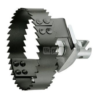 Dwukierunkowy obcinacz korzeni z łącznikiem 22 mm, D=65 mm