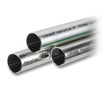 NiroSan® Rura w sztangach po 6 m 64x2,0