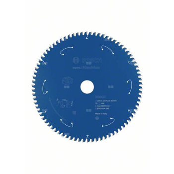 Ostrze do piły tarczowej bezprzewodowej Expert for Aluminium 250 x 2,4 / 1,8 x 30 T78