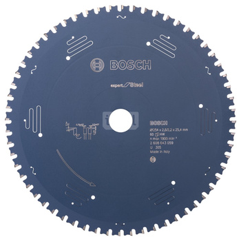 Tarcza pilarska Expert for Steel PIŁA TARCZ EXP/STEEL 254X25,4X60MM
