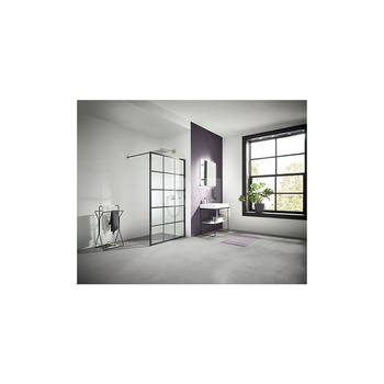 Kermi Walk-In Dark Edition WW1 1000x 2000 980-1000 SWS ESG Clean szprosy nadruk