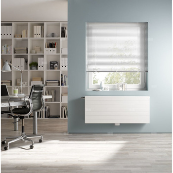 Grzejnik płytowy typ 12 KERMI X2 Line-Vplus, prawy, z osłoną wym. 305 x 2305 mm, kolor biały, moc 1514 W