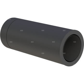 Rura 500mm fi 180mm do skracania z adapteremdo systemu FERRO lakierowana na czarno do systemu FERRO lakierowana na czarno (RAL9011)