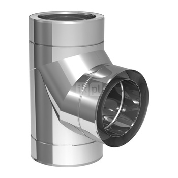 Kolano 87st. fi100mm z podporą