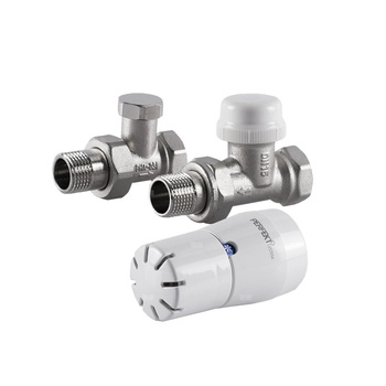 PHA-026 Komplet termostatyczny z nastawą 1/2" prosty