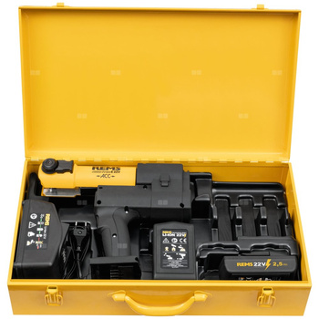 REMS Akku-Press E 22V ACC Basic-Pack +Aku. 2,5 Ah