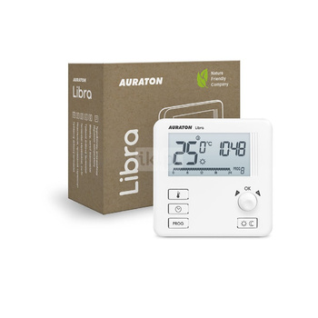 AURATON Libra - Tygodniowy, przewodowy regulator temperatury