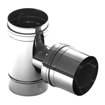 Trójnik dla systemu LAS 87' JEREMIAS LAS0615 200 mm x 60/100 mm