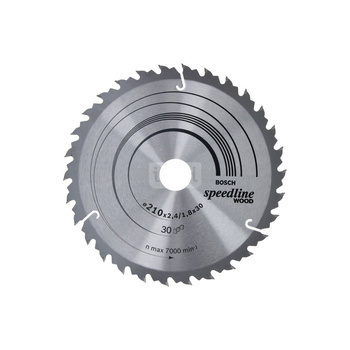 Tarcza pilarska Speedline Wood PIŁA TARCZ.-H SPEED 210X2.6X30Z30