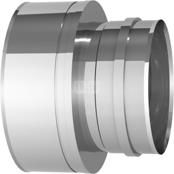 Przejście DW-EW JEREMIAS 205-DWETN37A stal nierdzewna fi 80 mm