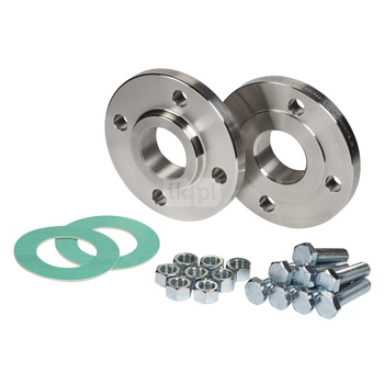 Zestaw przeciwkołnierzy stal nierdzewna, przył. DN 32 dł.270mm szer.220mm X2-DN32-PN25-316L-PW WILO