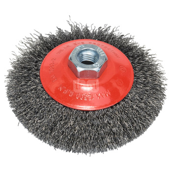 SZCZOTKA STOŻK FAL.115X0,35X- STAL M14
