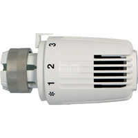 Głowica termostatyczna prosta HERZ D, zakres reg. 8-28'C, kolor biały