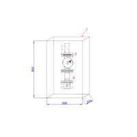 Punkt odcinający DN50