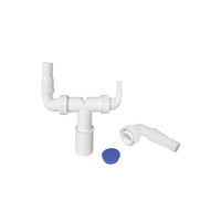 Przyłącze do pralki i suszarki 32/40mm lub podwójne pralkowe, z zaślepką