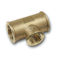 Trójnik SANHA PURAFIT brąz 3/4'' x 1/2'' x 1/2'' GW