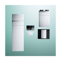 Pakiet systemowy OZE - Pompa ciepła gruntowa solanka-woda VAILLANT VWF 58/4 flexoCOMPACT 5.3 kW 400 V + Rekuperator recoVAIR VAR 360/4 + Regulator sensoCOMFORT VRC 720 + Moduł kaskadowy VR 32/3 + Moduł chłodzenia pasywnego VWZ NC 11/4 + Moduł komunikacji