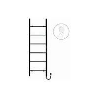 Grzejnik elektryczny (suszarka) INSTAL-PROJEKT PRIMAVERA ELECTRO, wym. 1600/500 mm, kolor czarny mat,  moc 120 W