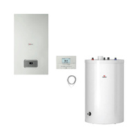 Pakiet - Kocioł gazowy jednofunkcyjny SAUNIER DUVAL Thelia Condens AS 25 kondensacyjny wiszący 6.3 - 26.5 kW + Regulatorsystemowy MiPro + Zasobnik c.w.uFE 120/6 BM