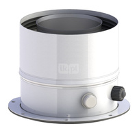 Ferroli złączka kotła z króćcami pomiarowymi Divacondens F24, F28, Bluehelix PRO 25C, 32C, Bluehelix TECH 25C, 18/25/35A 60 fi60/100-60/100mm z uszczelką