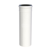 Rura dł. 500mm fi80/125mm biała