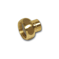 Śrubunek SANHA 930 dwuczęściowy, brąz, 28 mm x 1 1/4'' (lut wewnętrzny x GW)