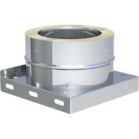 Płyta fundamentowa z odpływem skroplin w dół