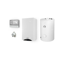 Pakiet nr 2 z kotłem i zasobnikiem SWK 120l - Kocioł gazowy jednofunkcyjny TERMET GOLD PLUS II wiszący 25 kW