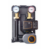 Grupa pompowa QIK Optimo mieszająca GZ x GW 6/4'' x 1'', z pompą obiegową APM, z zaworem trójdrożnym, z siłownikiem elektrycznym